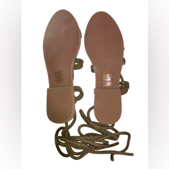 NIB, Sol Sana gladiator style suede sandal, wmns sz 9.5 - Picture 3 of 5